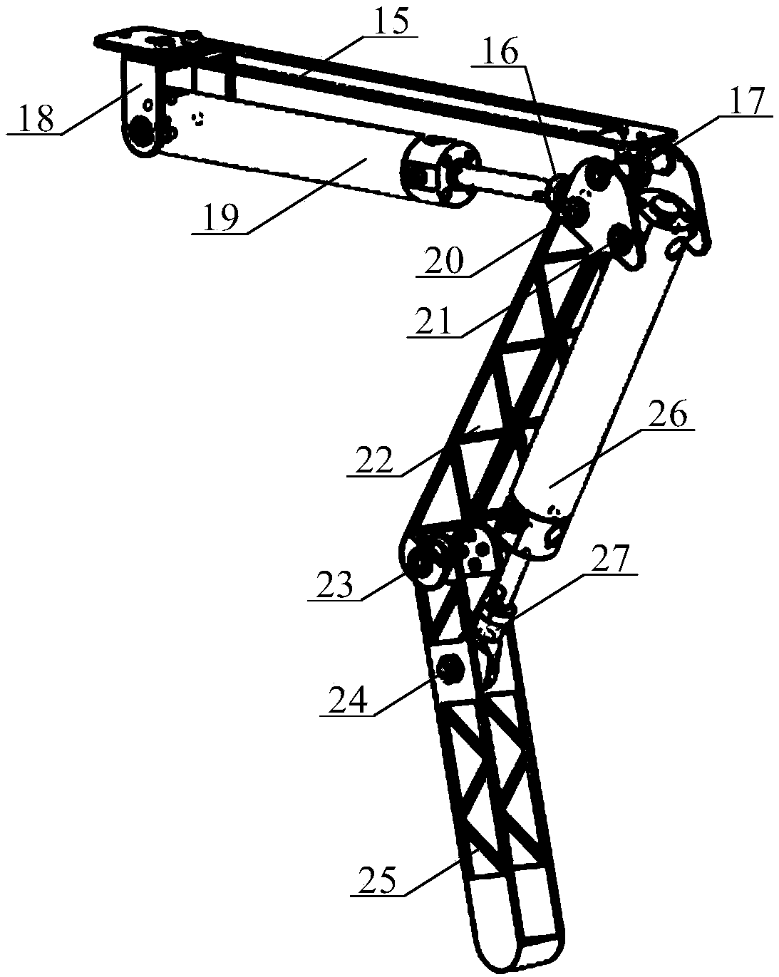 Multifunctional multi-legged bionic robot system on basis of pneumatic systems