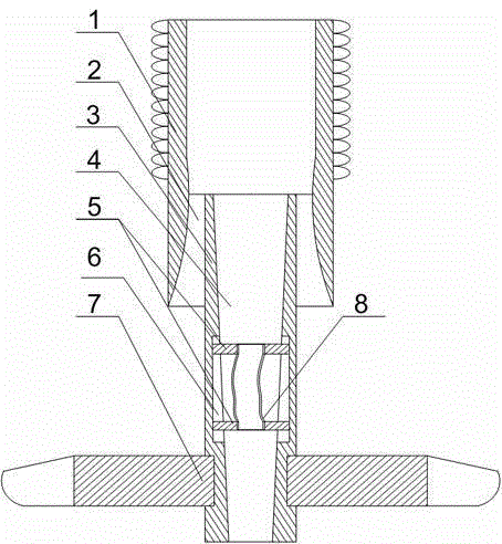 Storage shelf spraying system