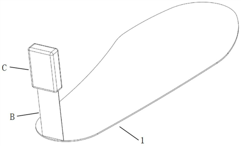 Wearable multi-dimensional gait analysis system and method