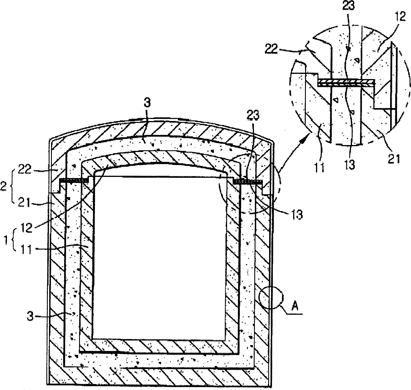 Method for manufacturing loess cinerary urn and loess cinerary urn manufactured by the method