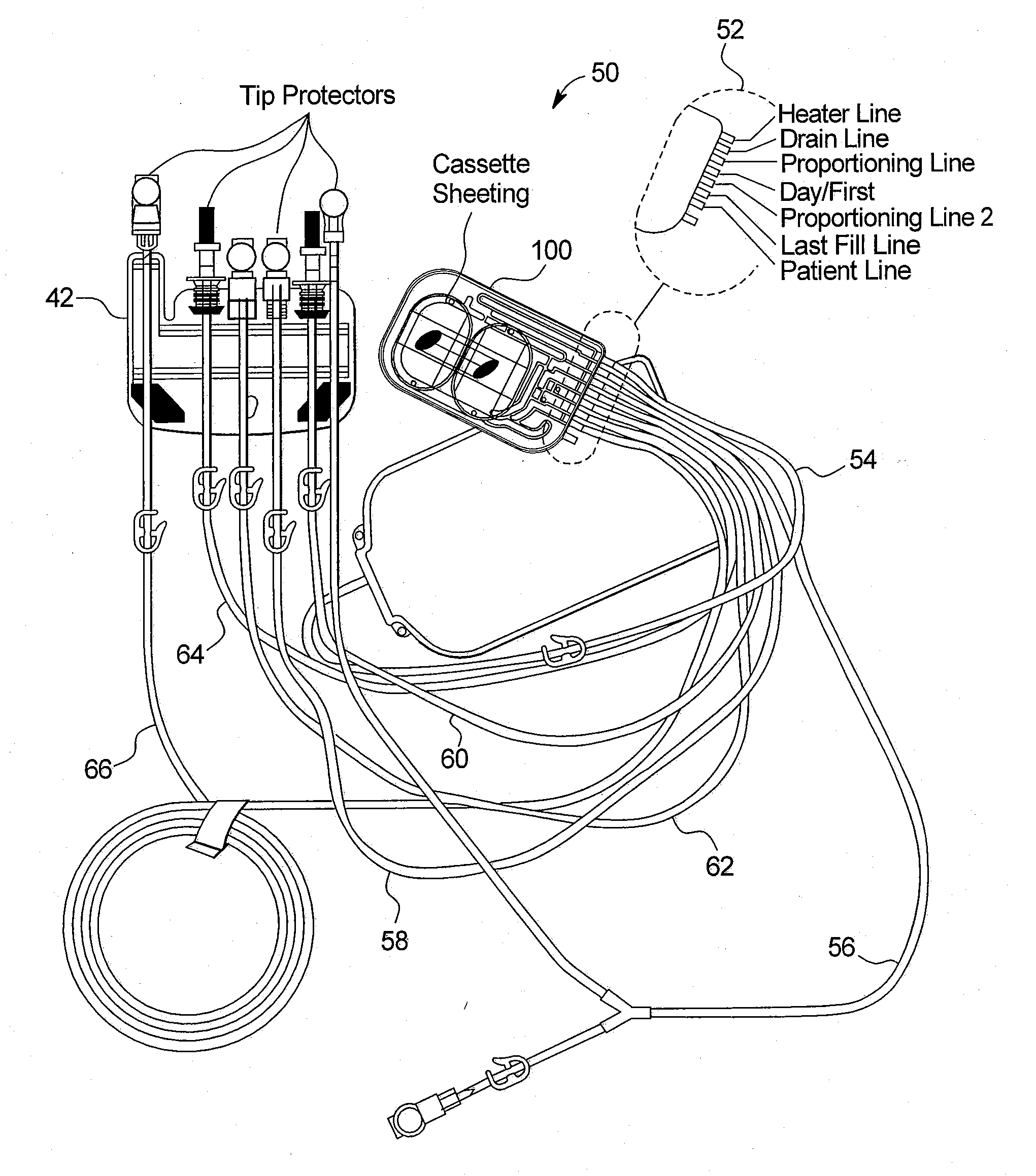 Peritoneal dialysis machine