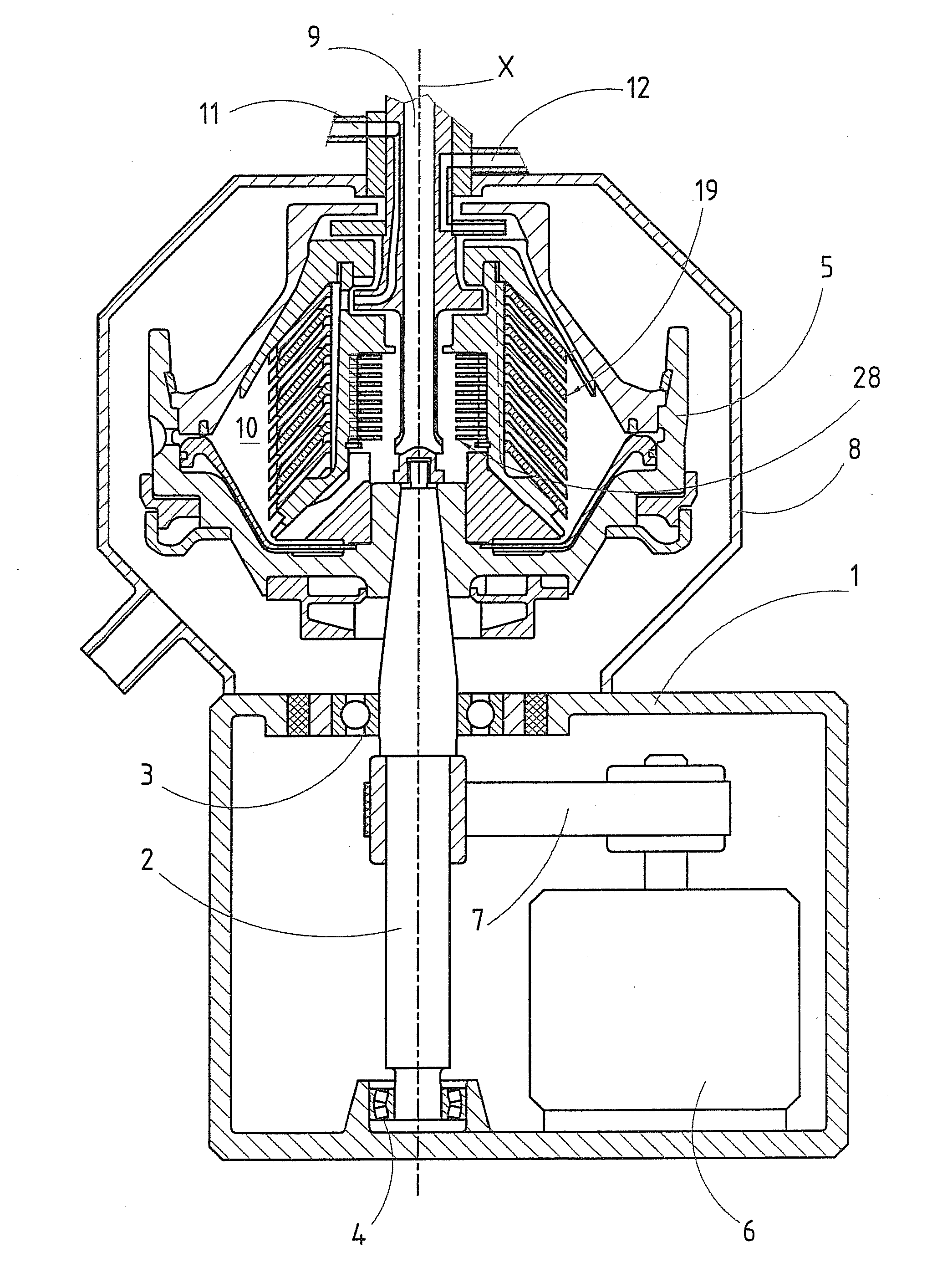 Disk package for a centrifuge rotor