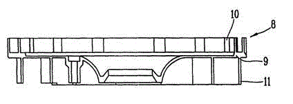 Fan diffuser structure for dust collector