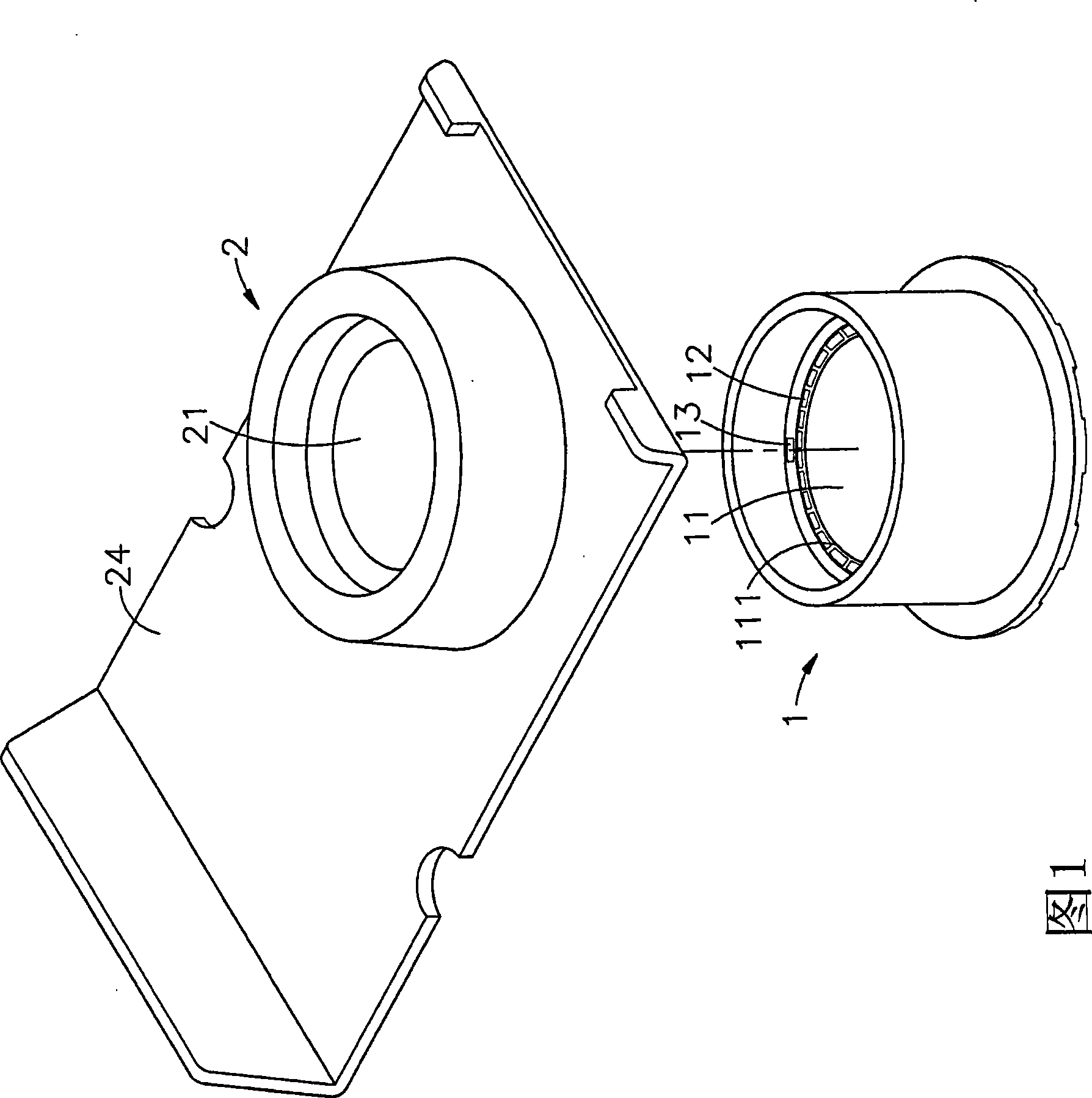 Contact lens molding method and mould