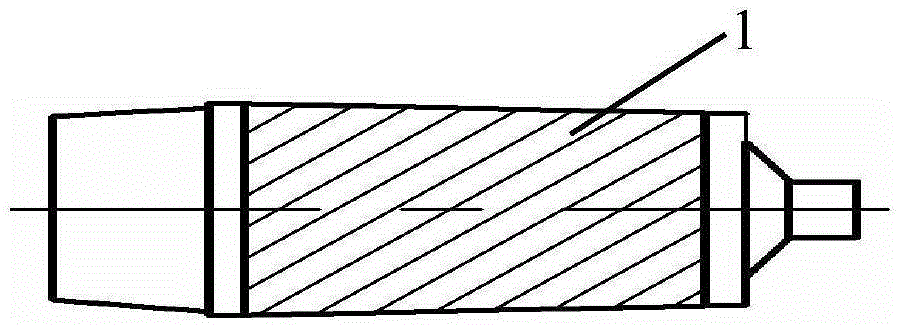 A high-efficiency forging method for healing internal hole-type defects of billets with large aspect ratio