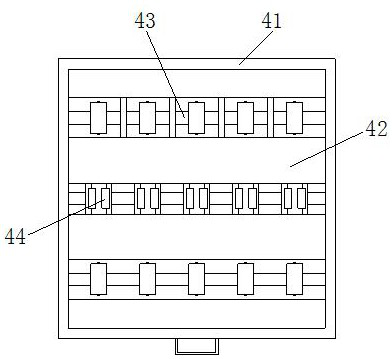 Tool box for automobile detection equipment