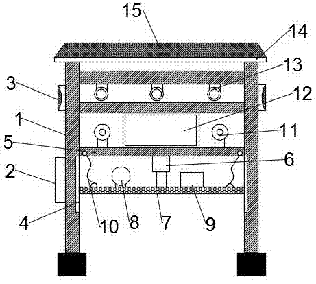 Multifunctional road bridge height limiting device