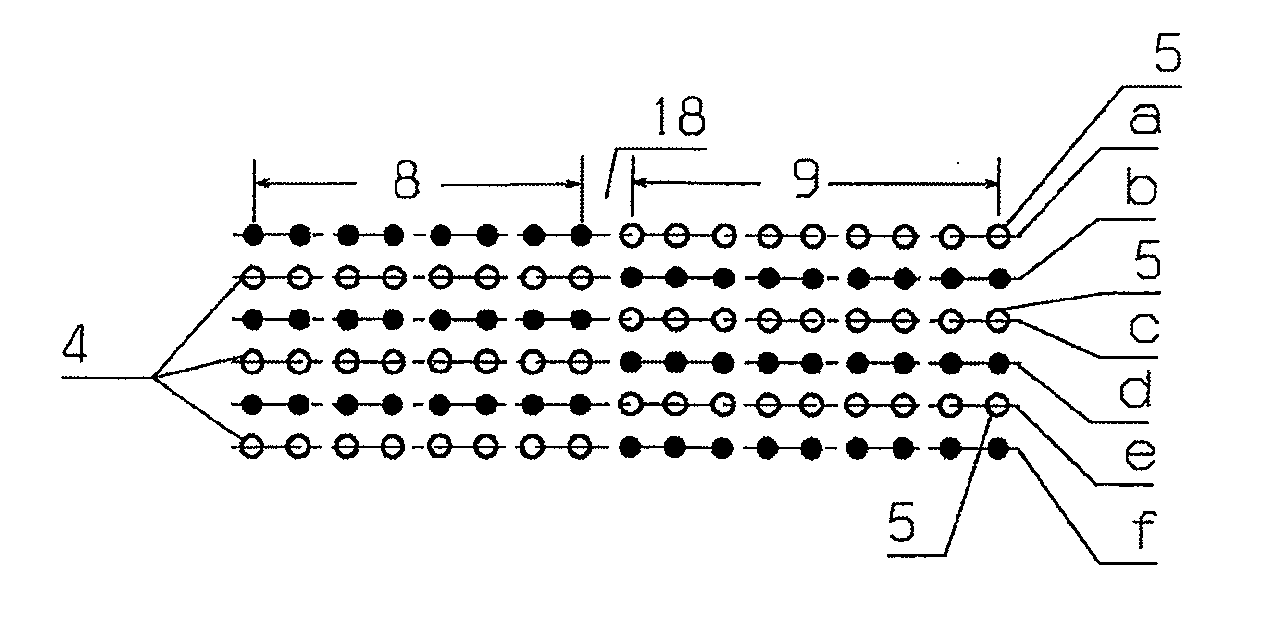 Knitted fabric, method for producing a knitted fabric, and warp knitting machine