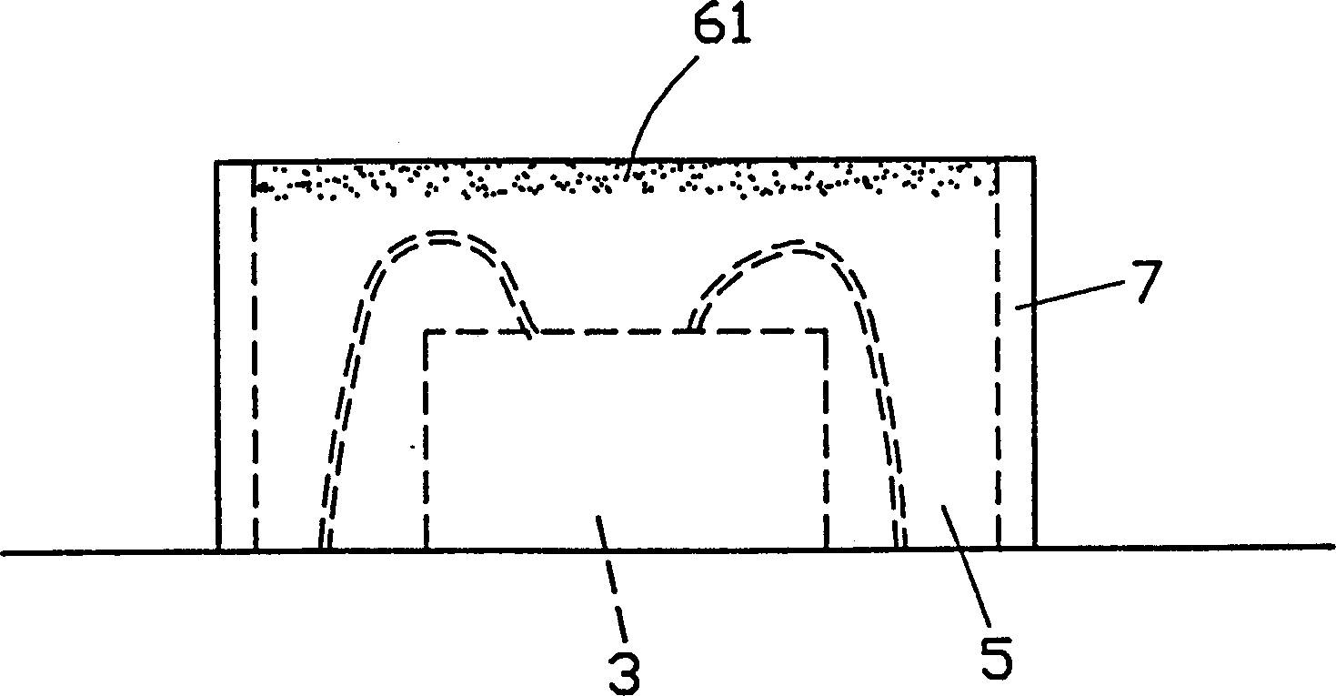 Deposition method for preparing visual light LED