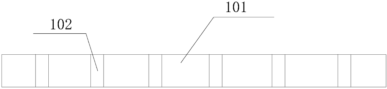 Small bending strength sample preparation box structure