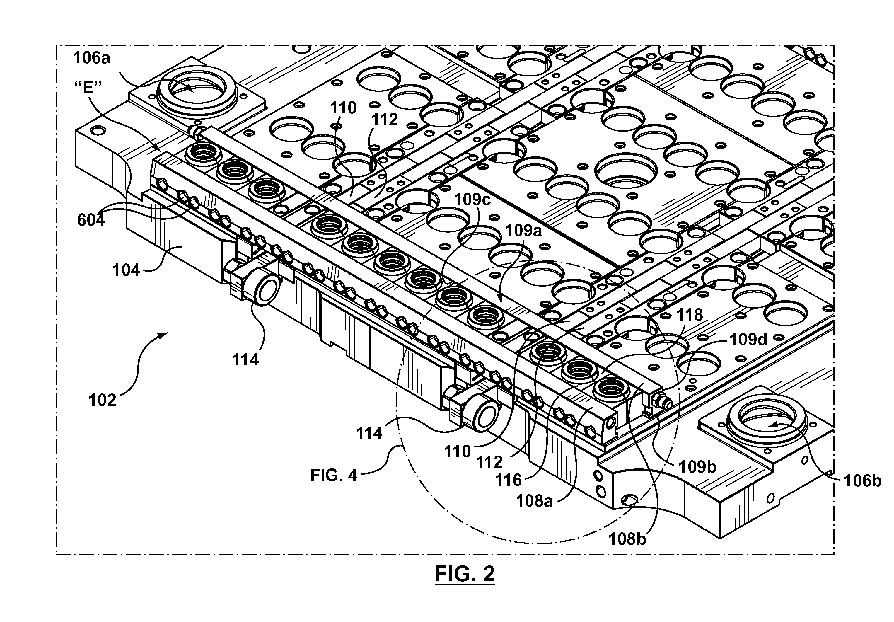 Split Mold Insert for a Molding System