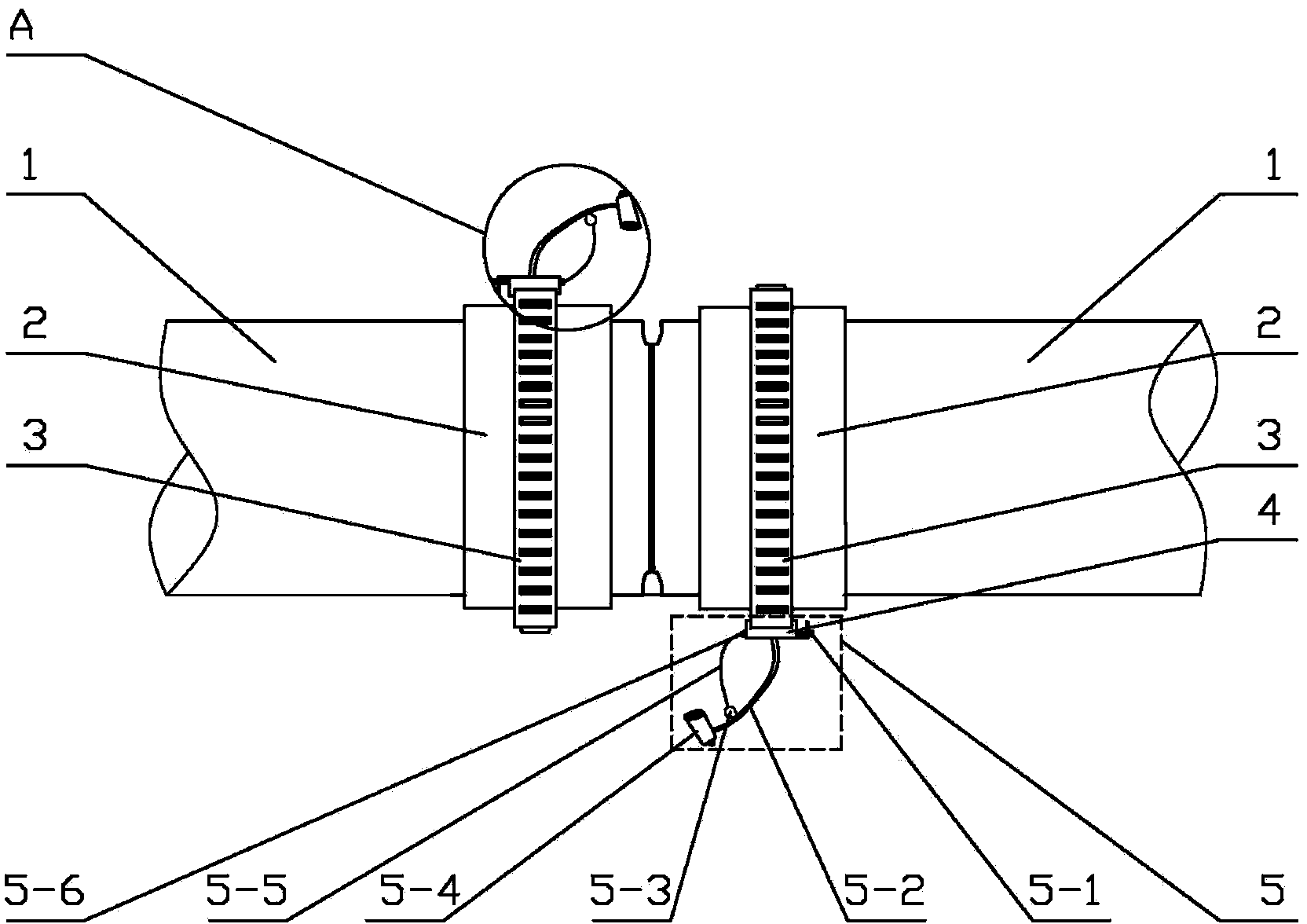 Dual-camera device for monitoring welding quality of super-thick-wall high alloy steel pipelines