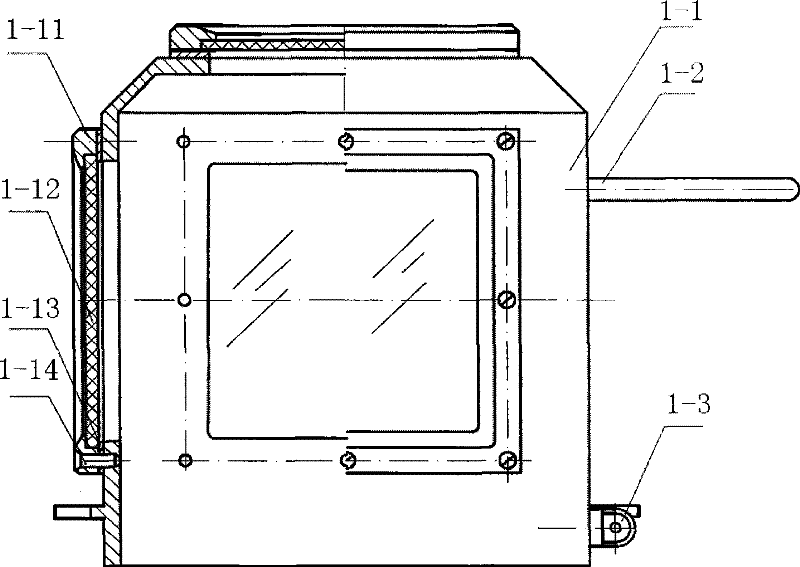 Device for testing powder combustion characteristics in vacuum condition