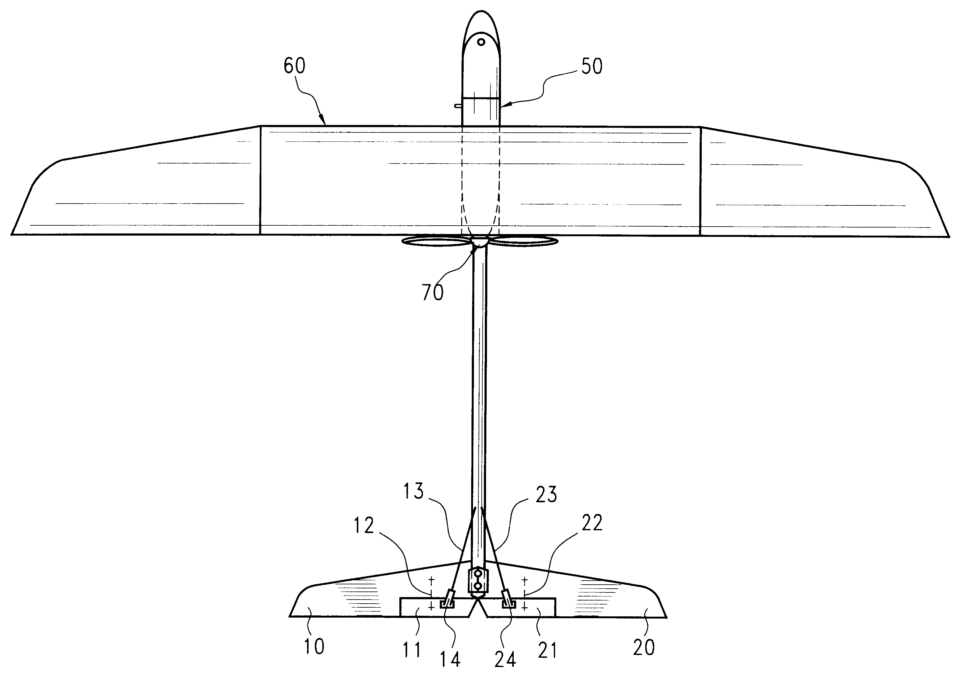 Remote electro-aeroplane