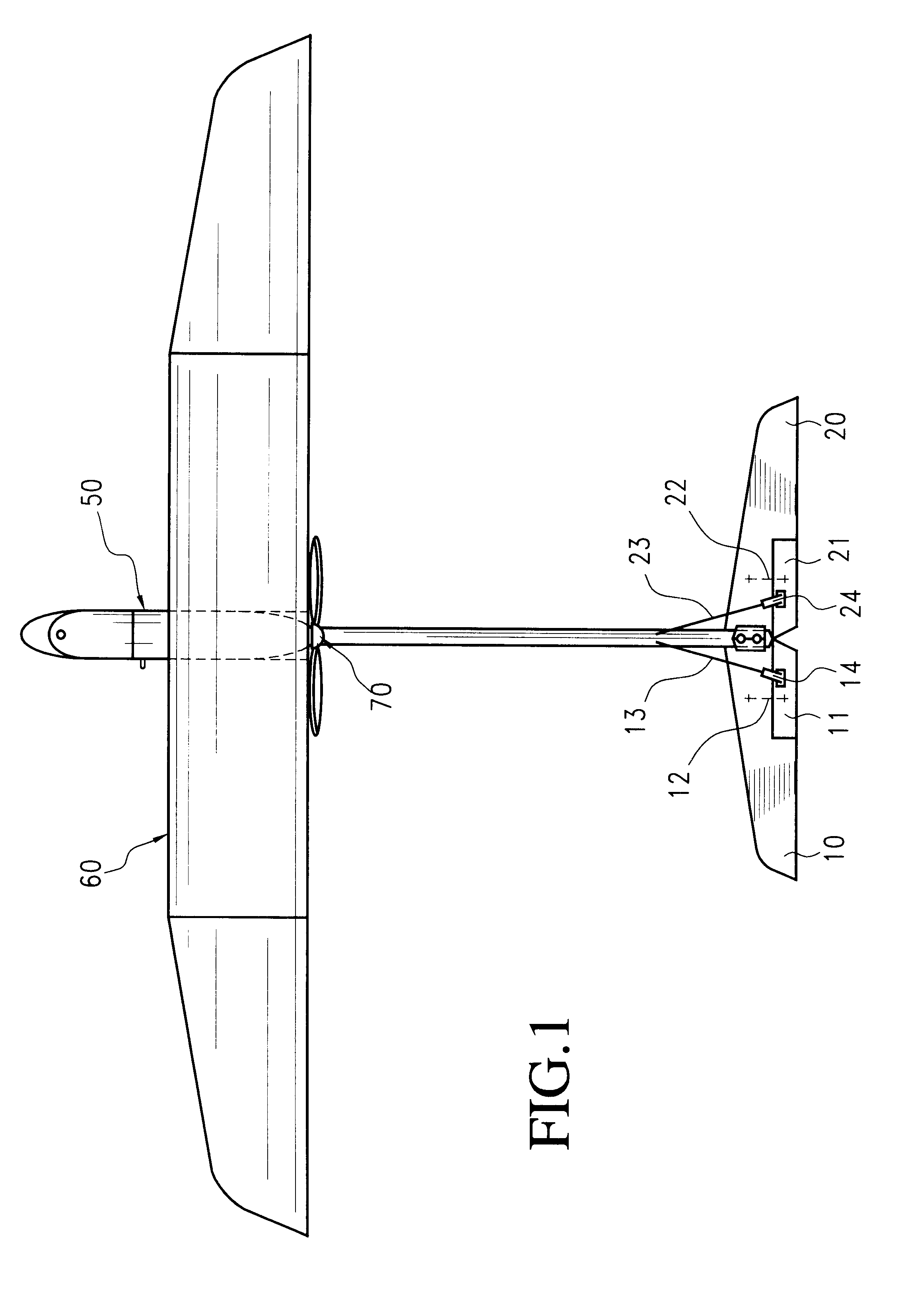 Remote electro-aeroplane