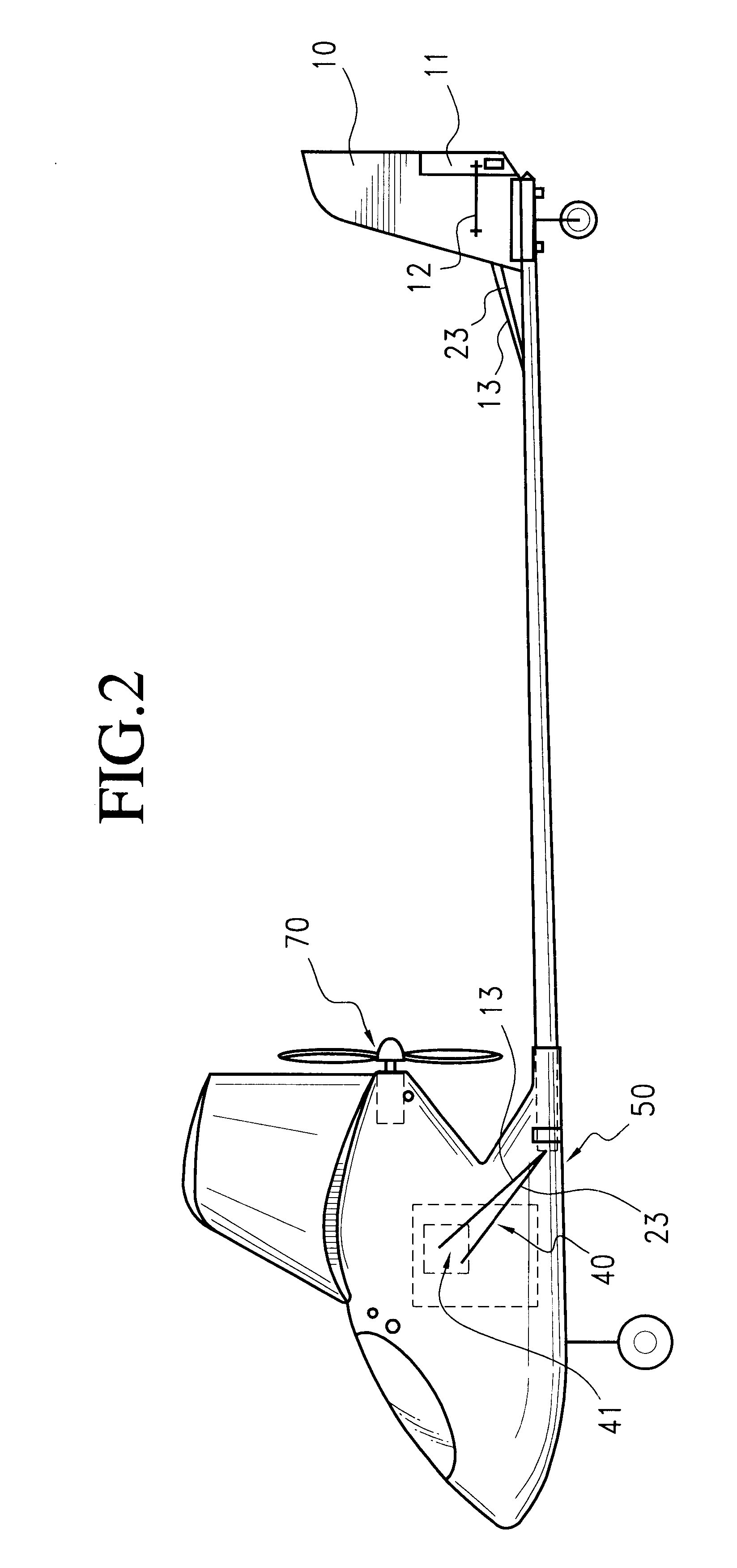 Remote electro-aeroplane