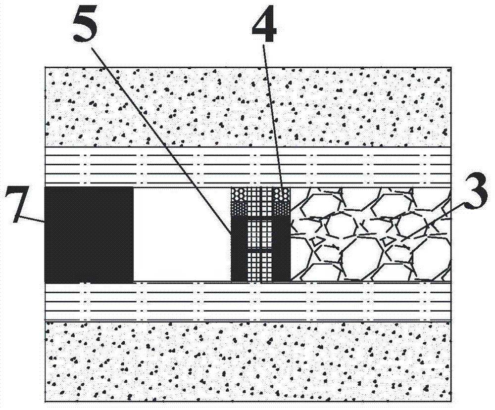 A method of step-by-step retaining in gob-side entry with reinforced concrete wall