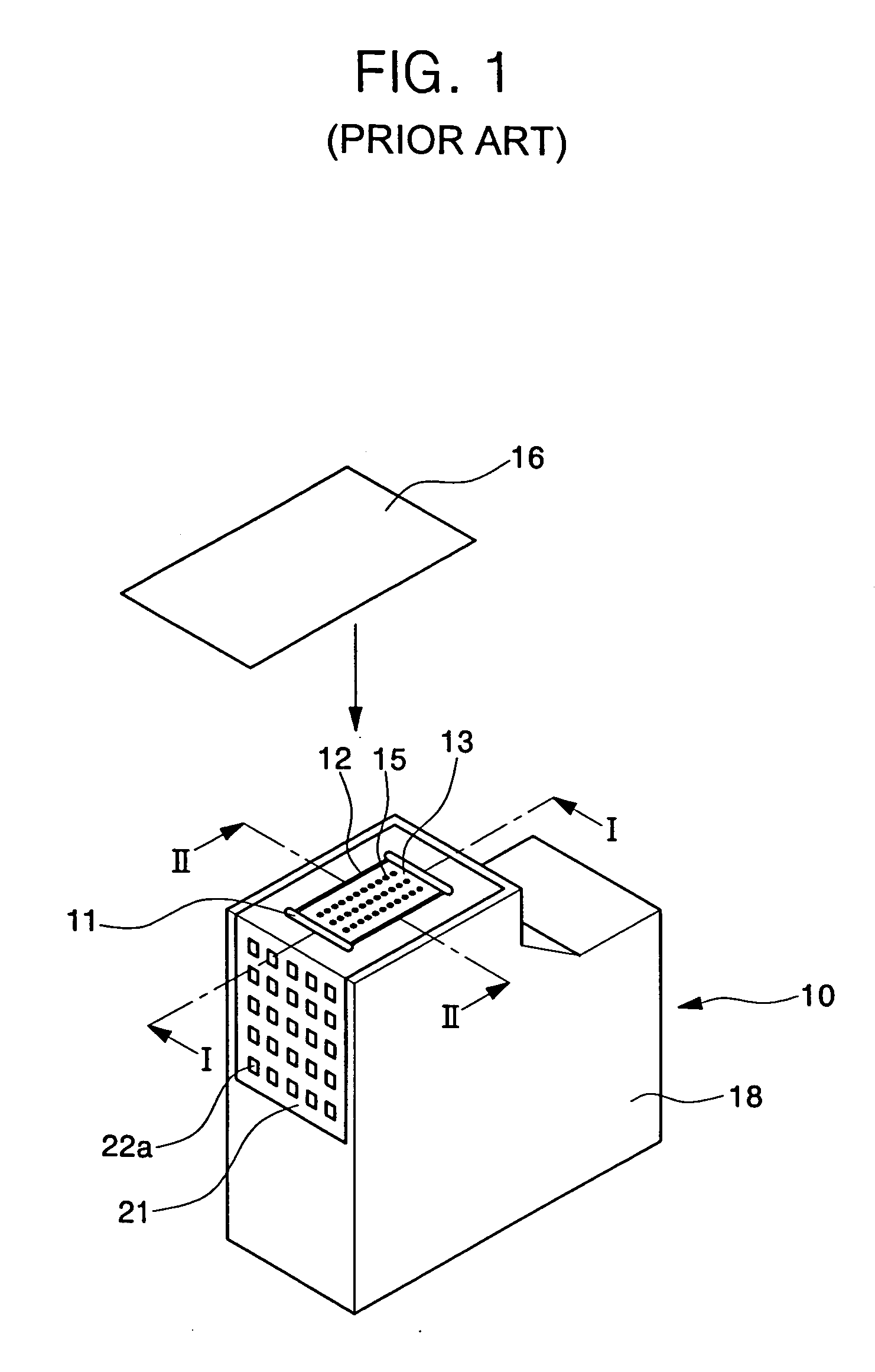 Nozzle tape used with inkjet cartridge