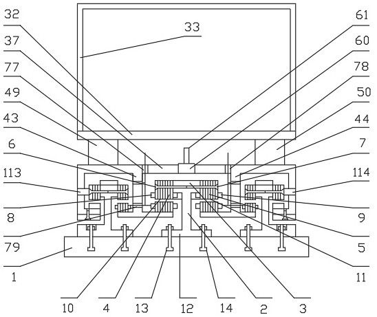 Three-wire rail-holding high-speed maglev train system