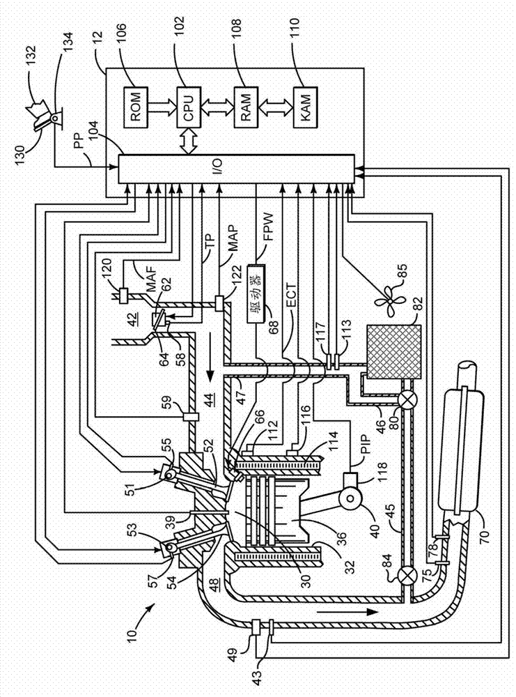 System for determining egr cooler degradation