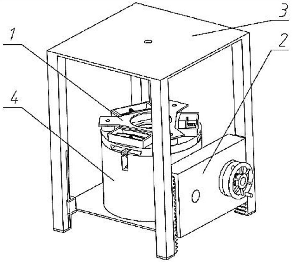 A self-feeding, multi-function, spring-up gear ring friction plate attachment mechanism