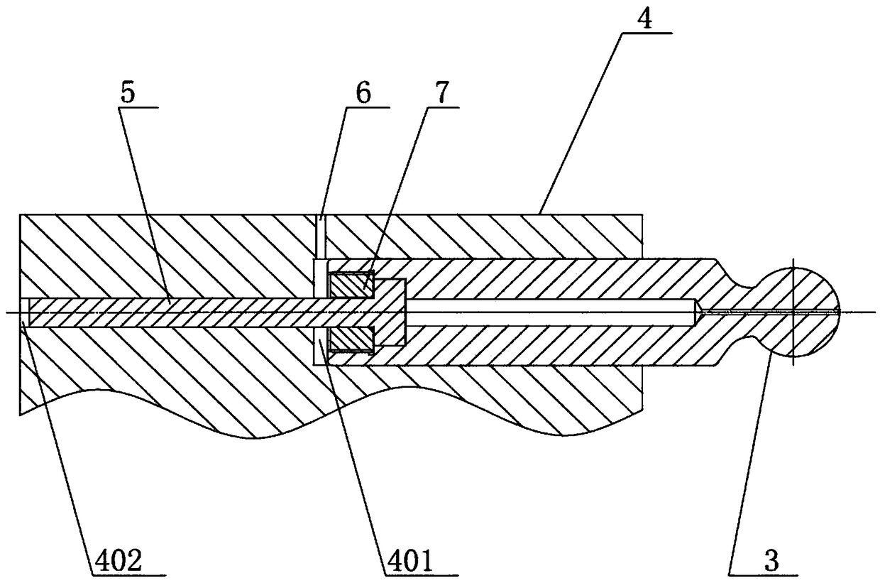 A plunger pair structure for ultra-high pressure axial swash plate plunger pump