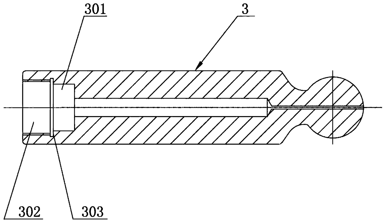 A plunger pair structure for ultra-high pressure axial swash plate plunger pump