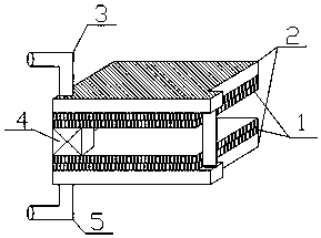 Dustproof cooling case of computer