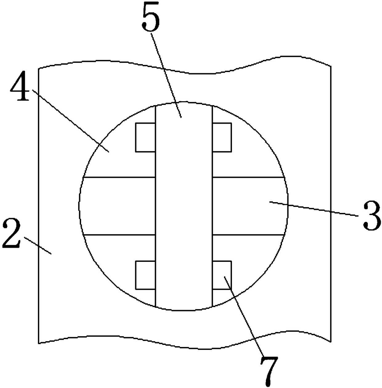 Electronic lock with face identification function and convenient installation effect