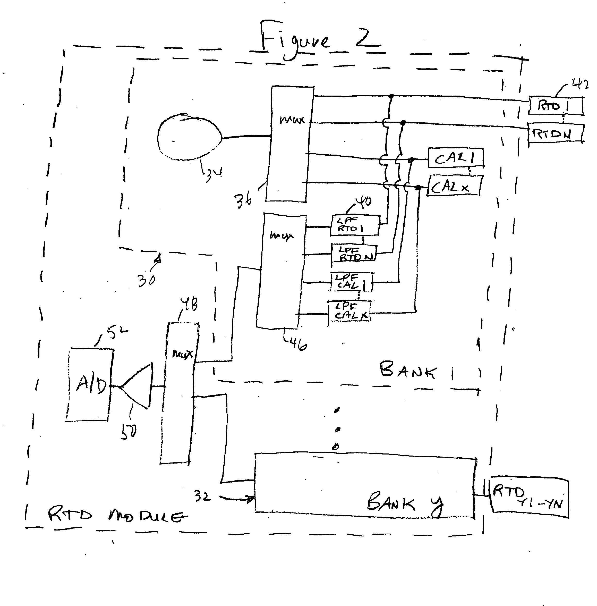 Resistive temperature device (RTD) module with improved noise immunity