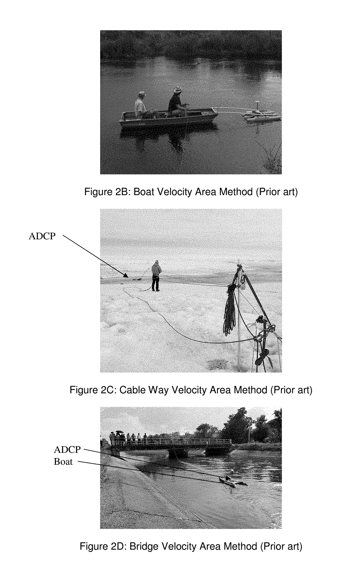 Technique to measure the distance between stations using dgps/rtk GPS in the velocity area method (stationary) with an acoustic doppler current profiler