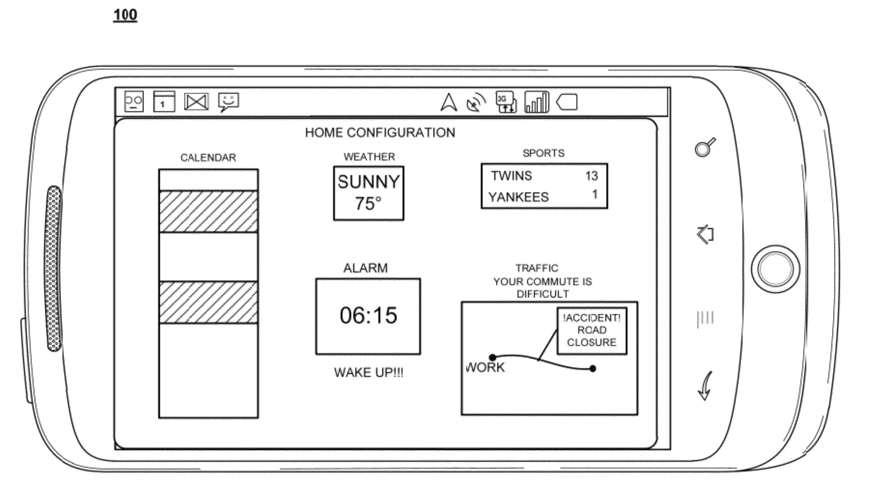 Location-based mobile device alarm