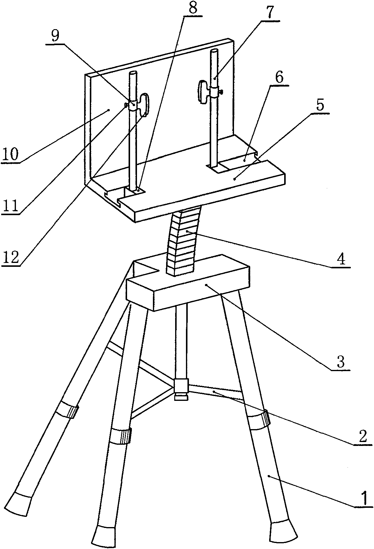 All directional reading shelf