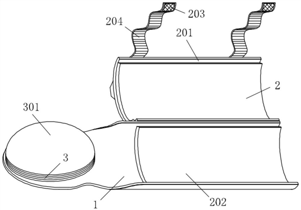 Hand orthopedics wrist fixing splint convenient for patient to self-disassemble