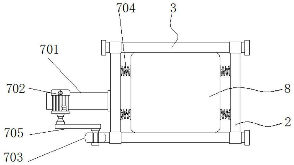 Efficient stirring and mixing mechanism for film raw materials