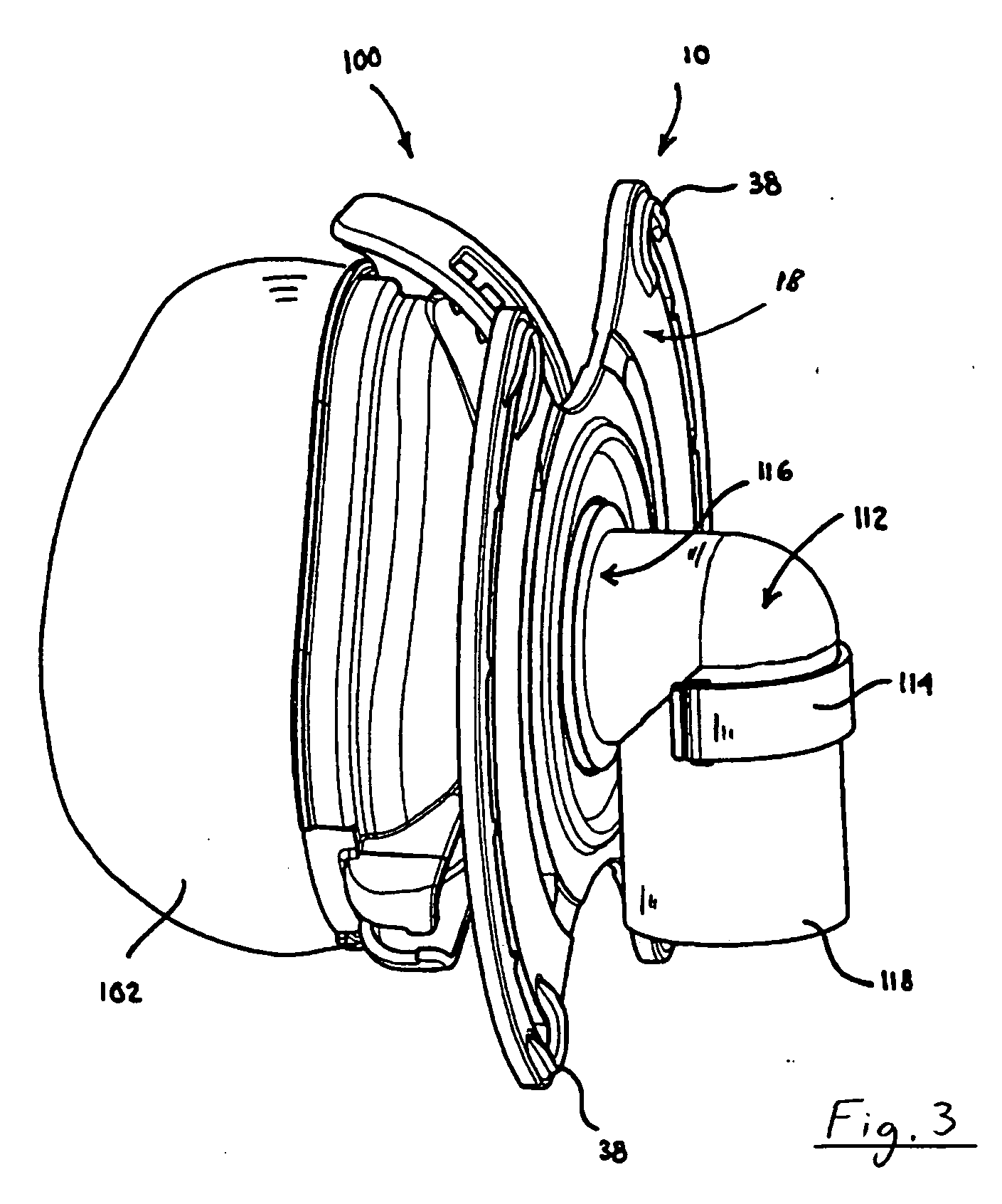 Patient interface device with universal headgear mounting member