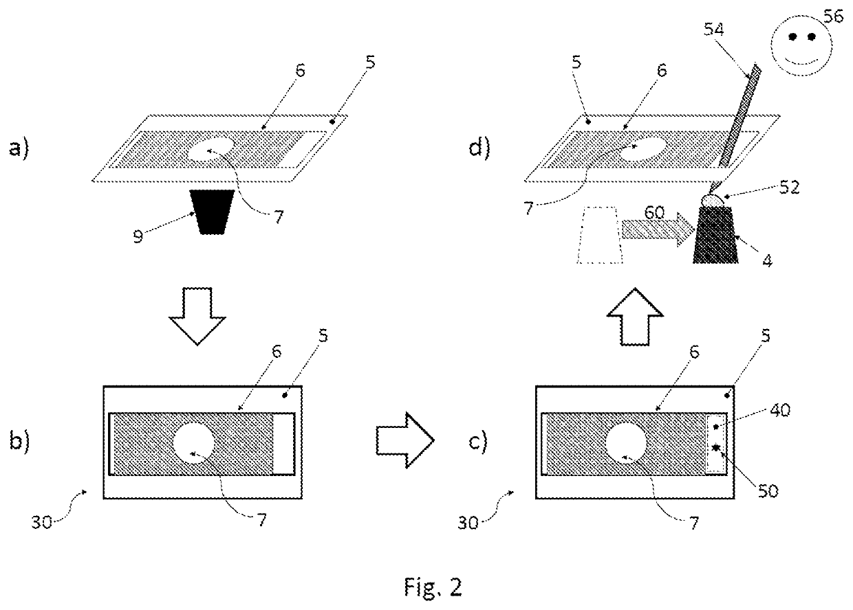 Method, microscope, and computer program for determining a manipulation position in the sample-adjacent region