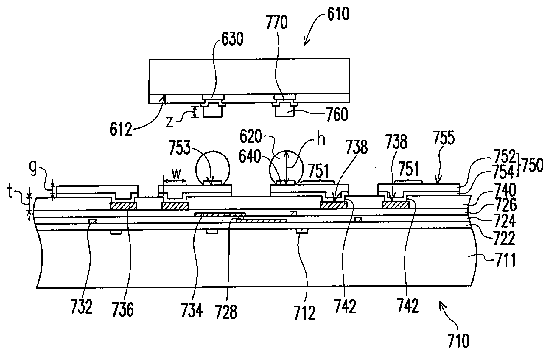 Method of assembling chips