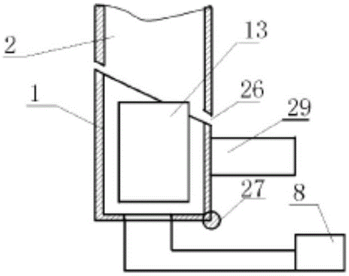 Pneumatic pipeline conveying method and device for business hall