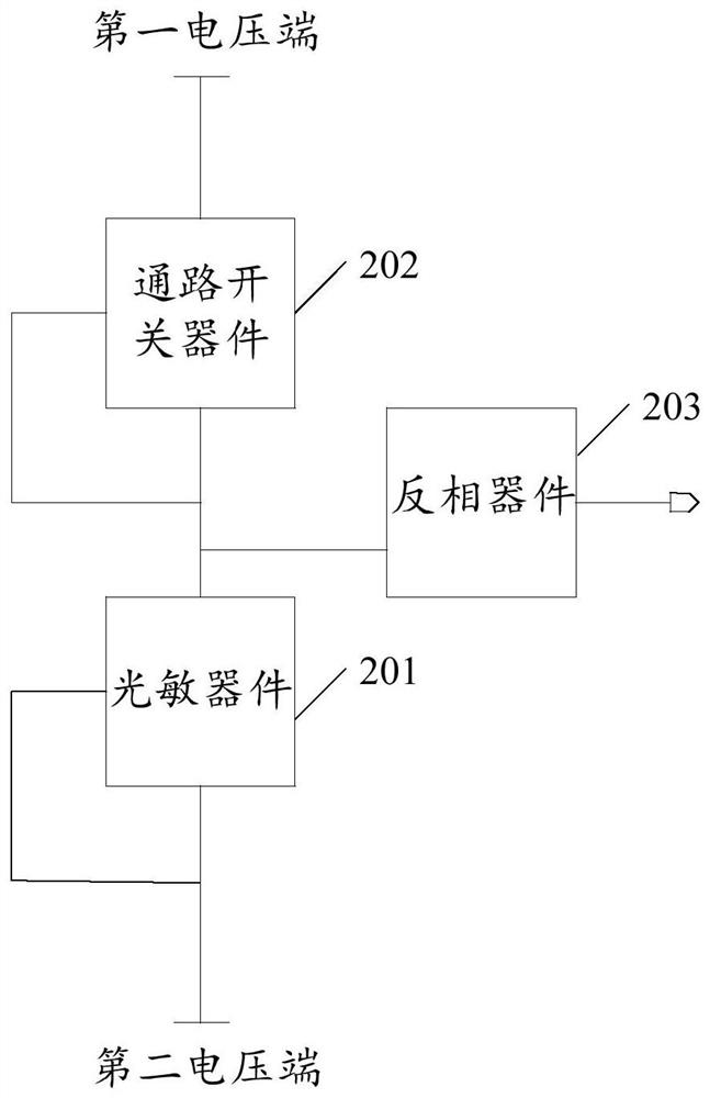 Laser detection unit circuit, laser detection integrated circuit, and semiconductor chip