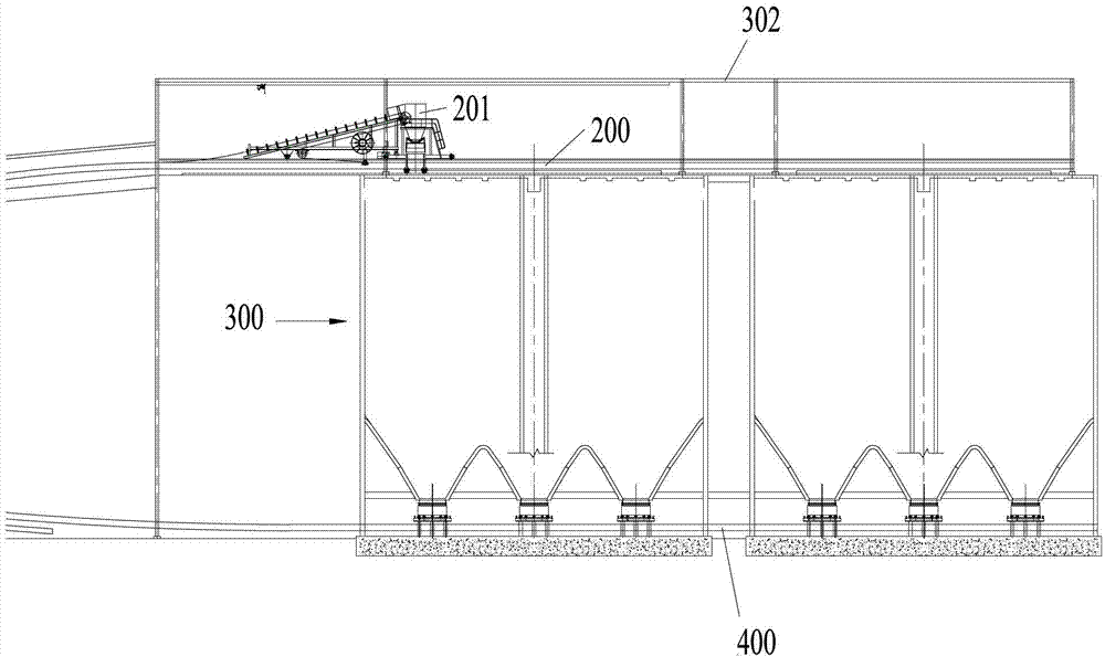 Port coal transshipment method and coal port