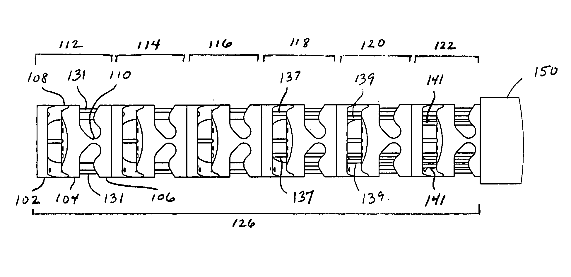 Articulating sheath for flexible instruments