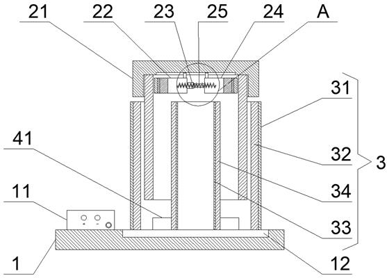 Coil insulating layer detection device applied to motor coil