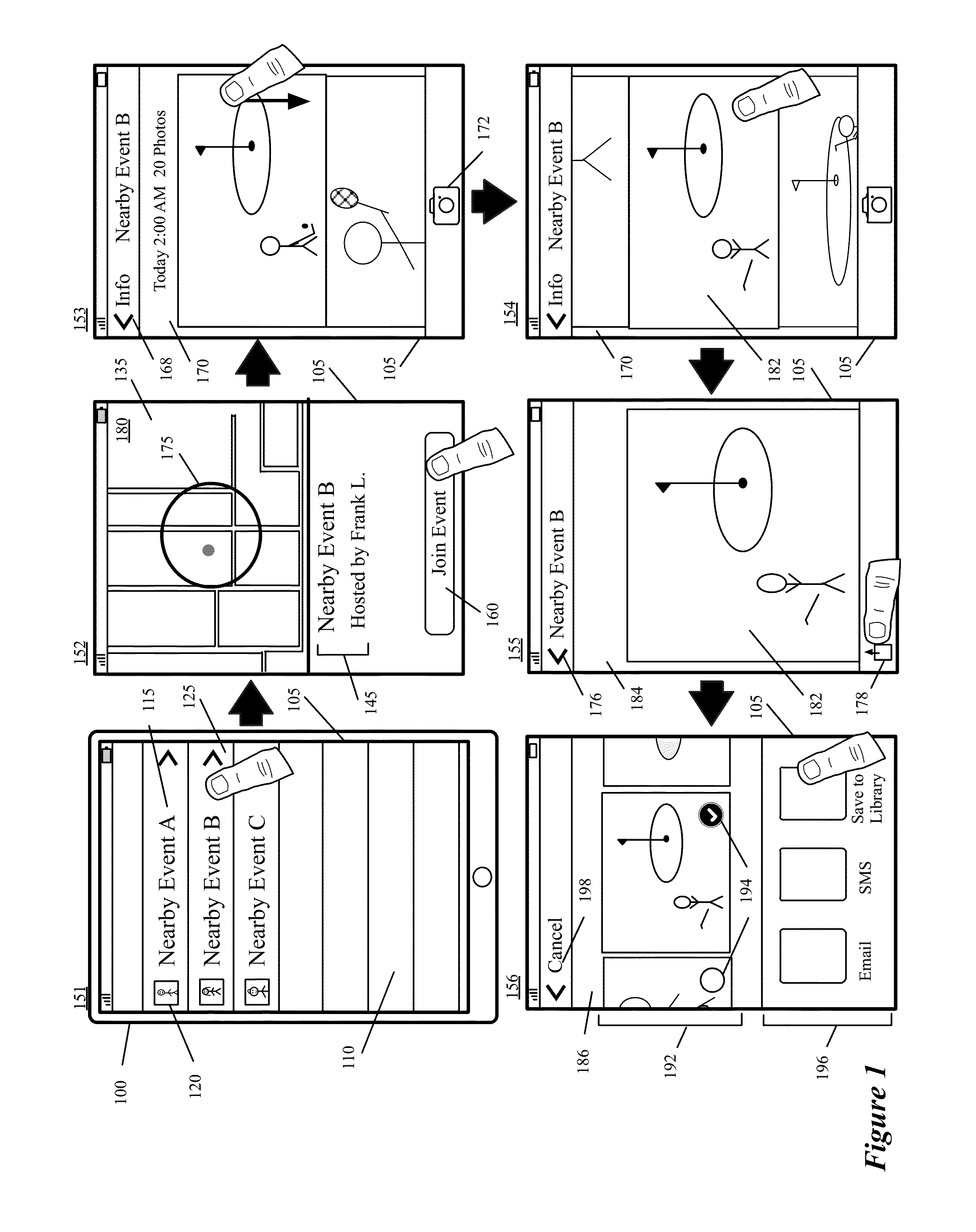 Region based image sharing