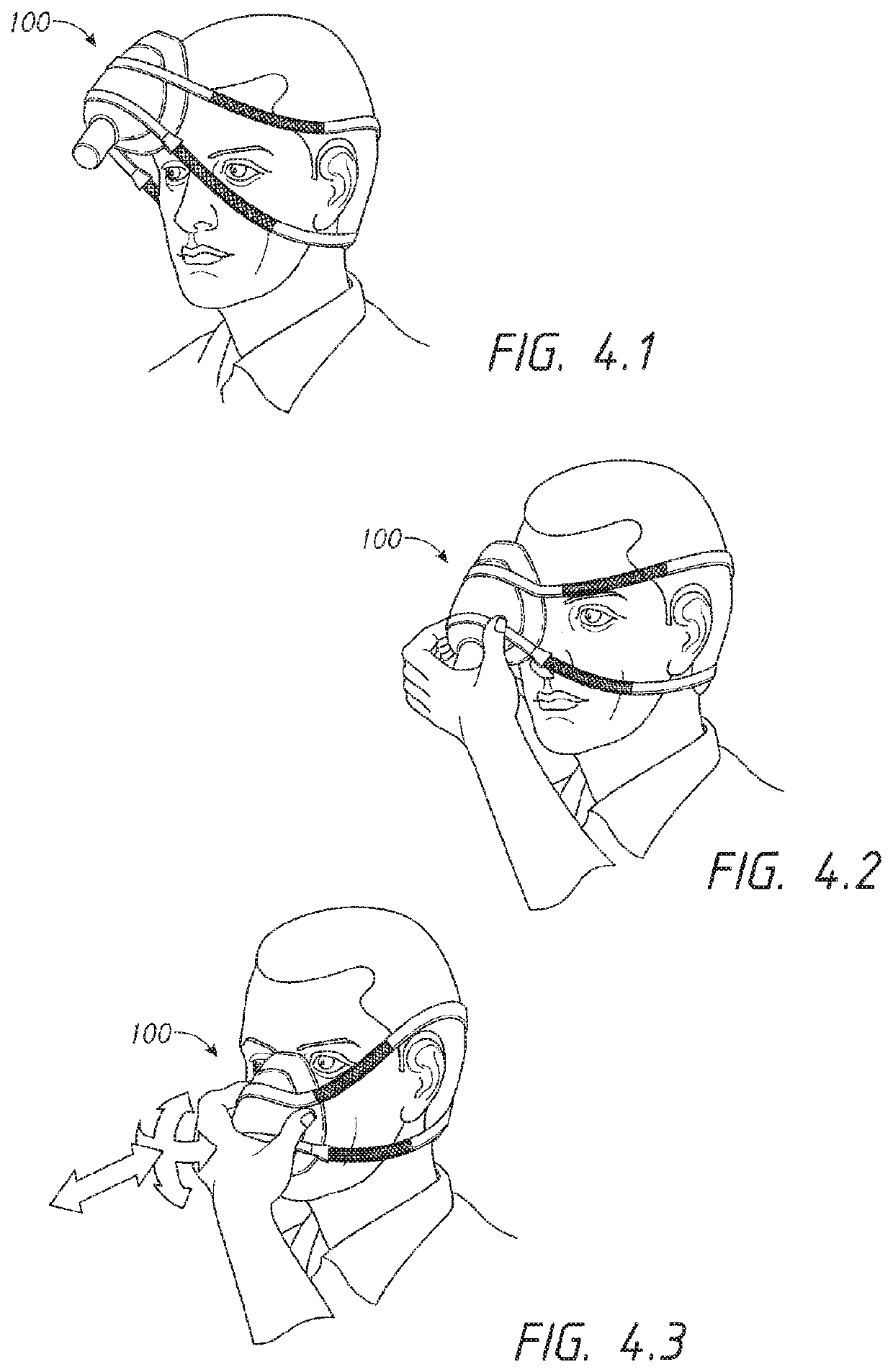 Headgear assemblies and interface assemblies with headgear