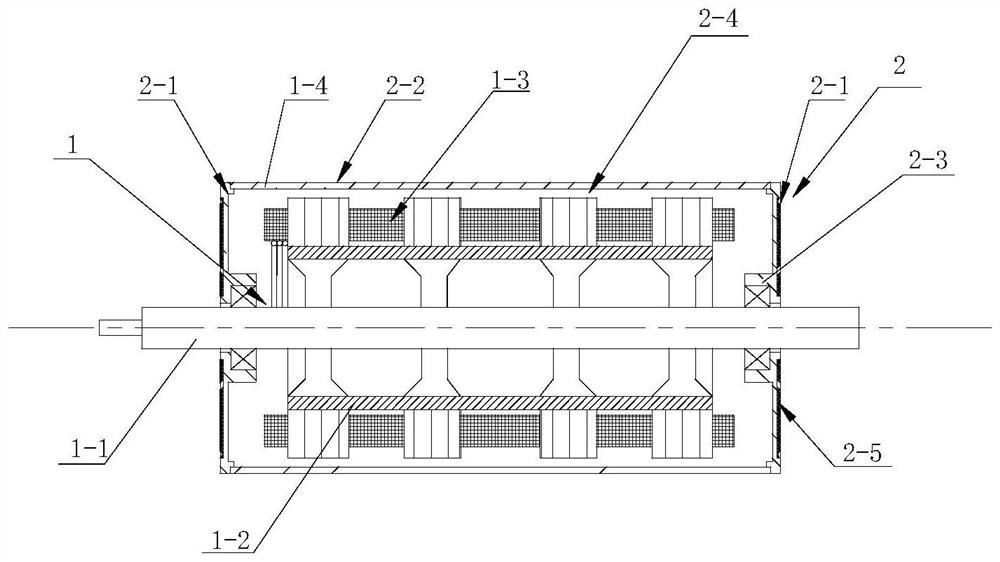 Self-rotation type outer rotor asynchronous electric heating assembly and drying equipment