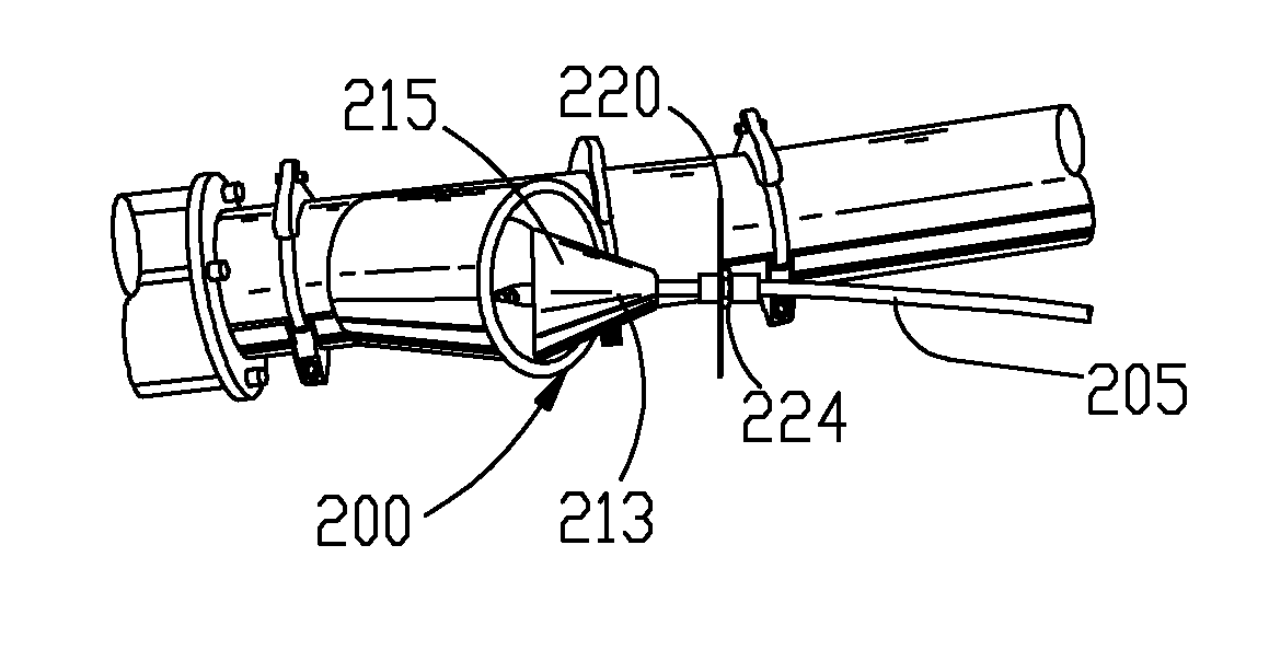 System and method for sanitizing pneumatic conveying piping