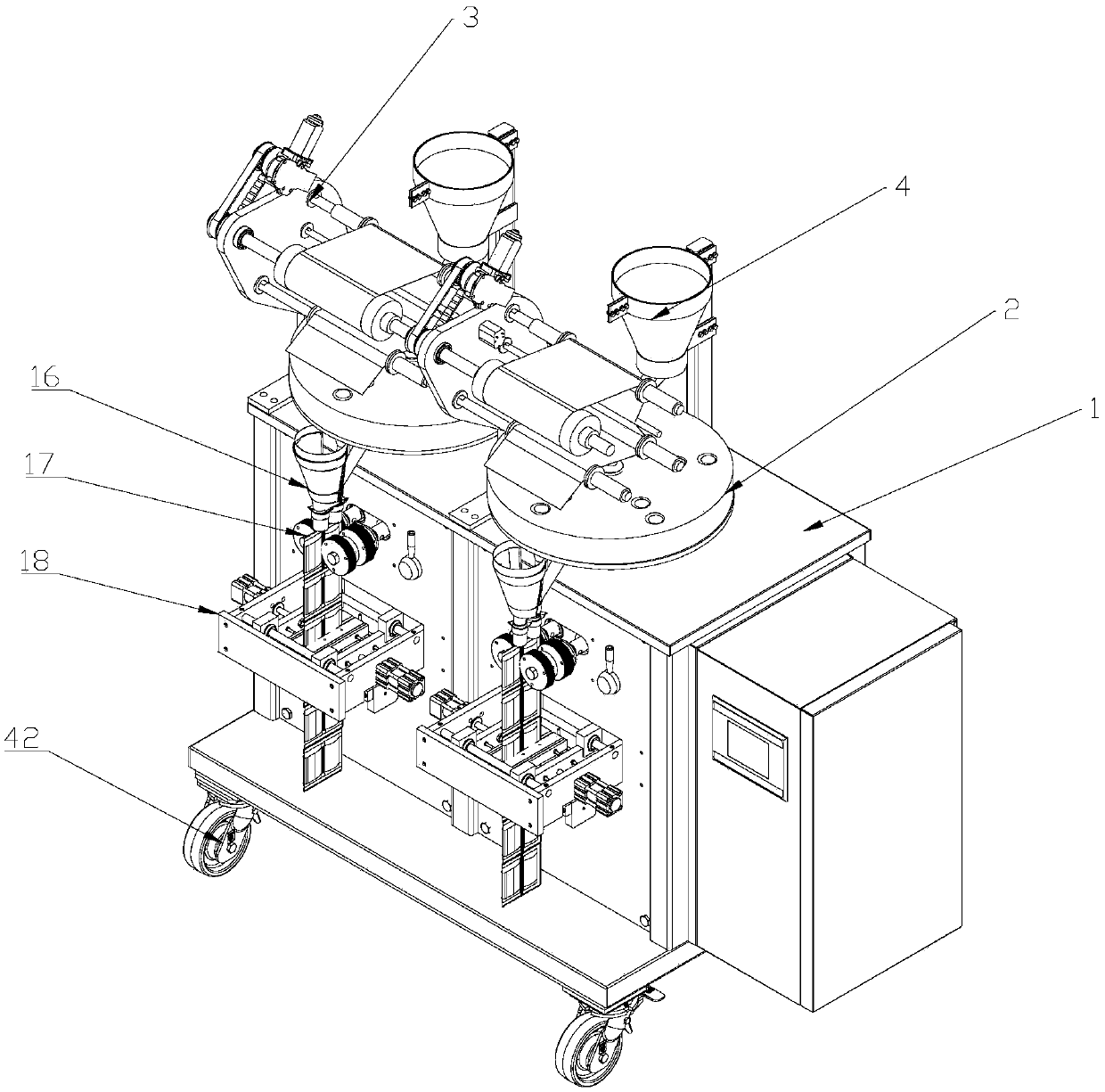 High-efficiency full-automatic tablet packaging machine