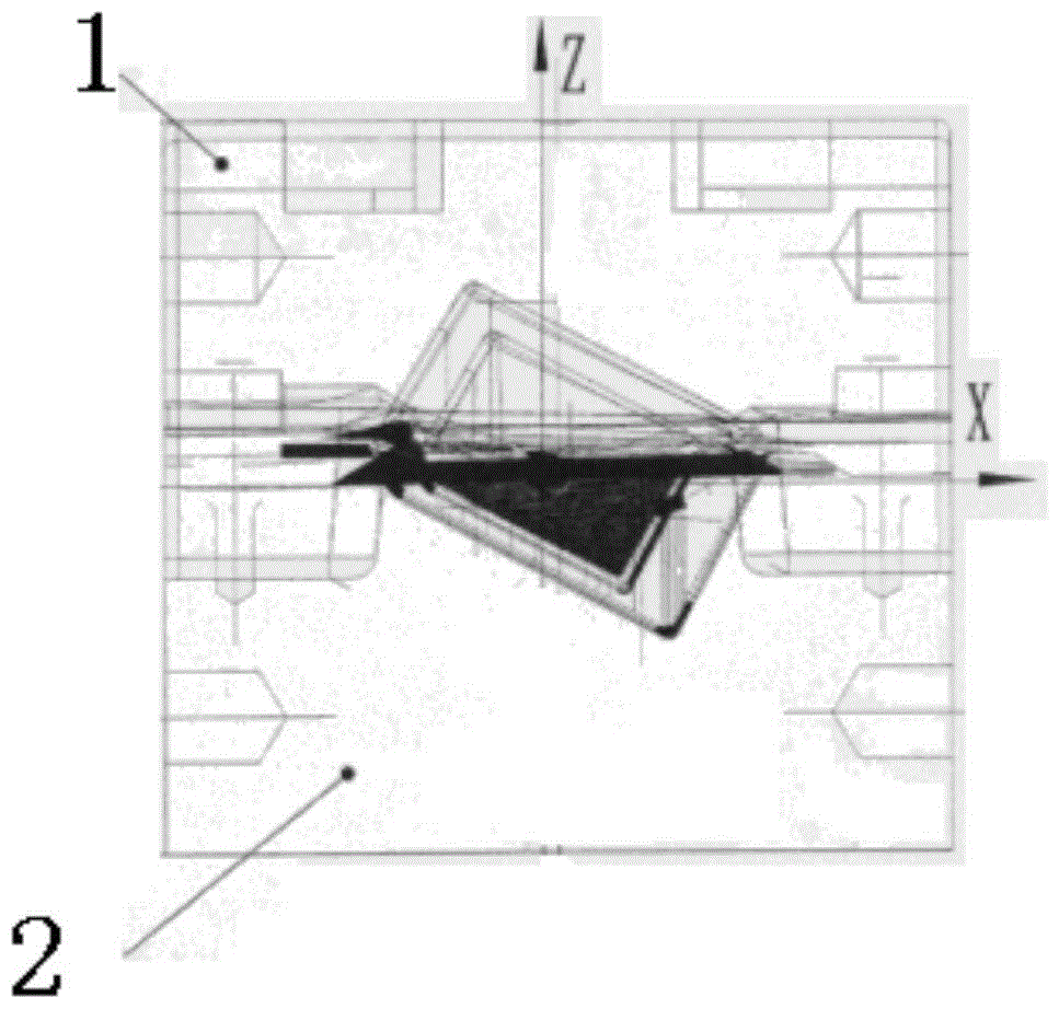 A kind of k465 alloy isothermal forging die processing method