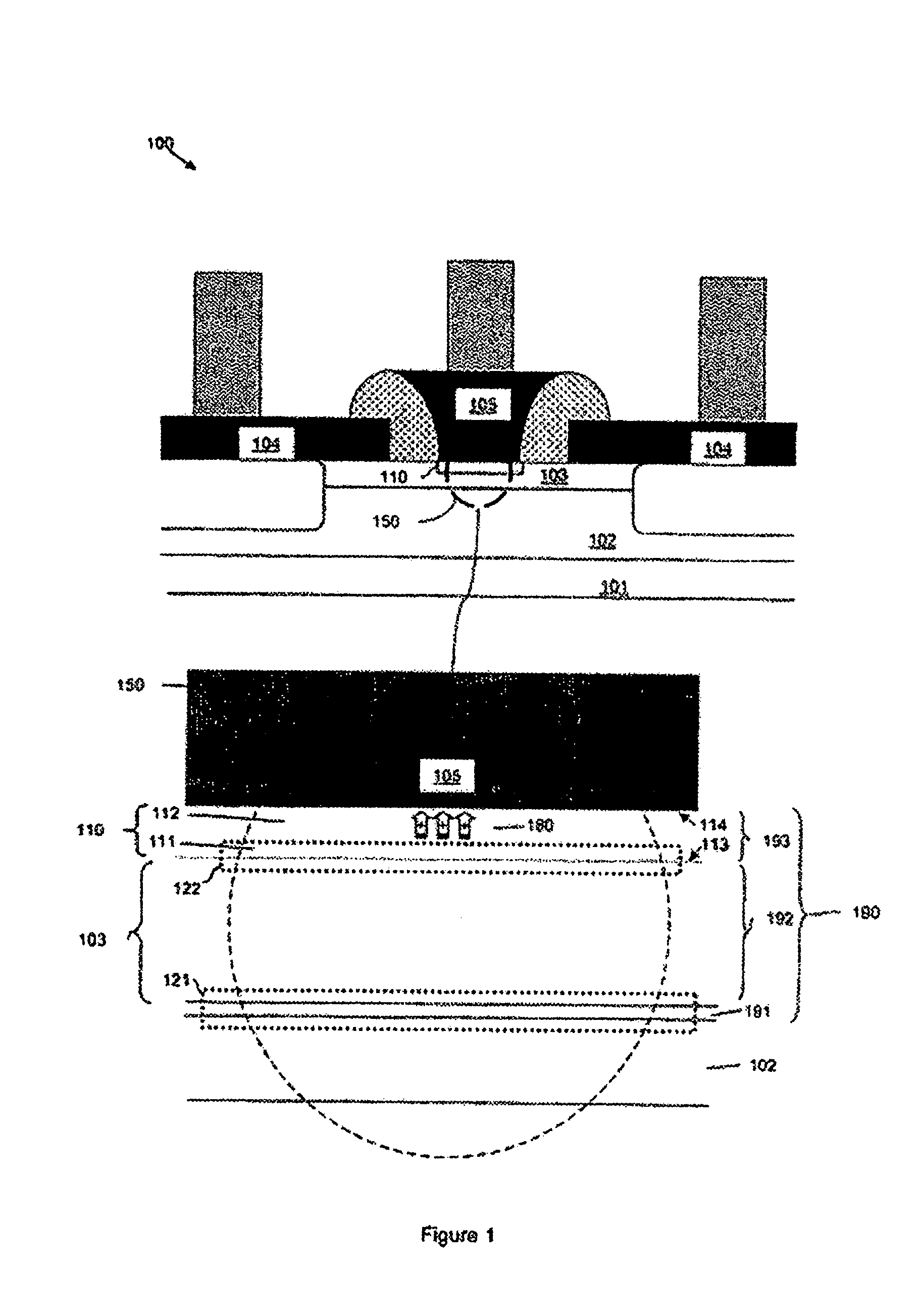 Silicon germanium emitter